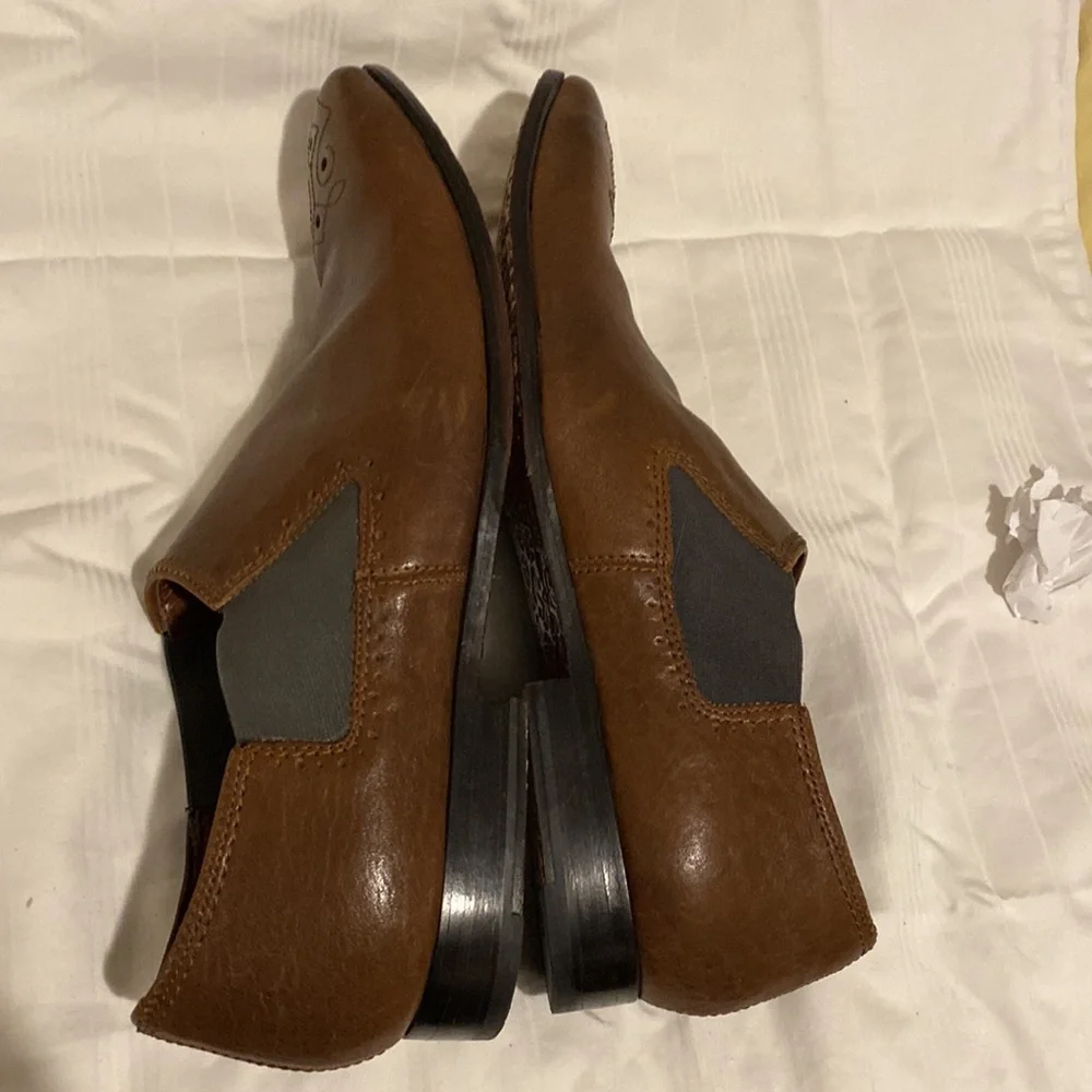 TED BAKER Western Square Toe Leather Loafer - Picture 5 of 7